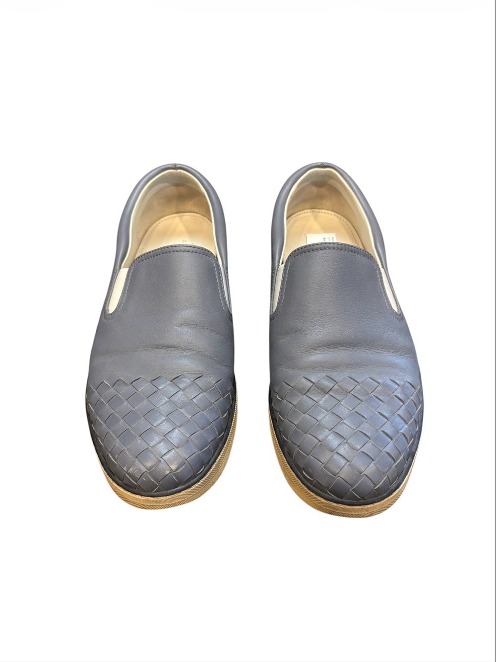 Bottega Veneta Dodger Leather Slip-On Sneakers